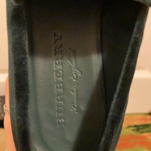 Burberry dark forest velvet loafer ( size w37.5) - Picture 6 of 9